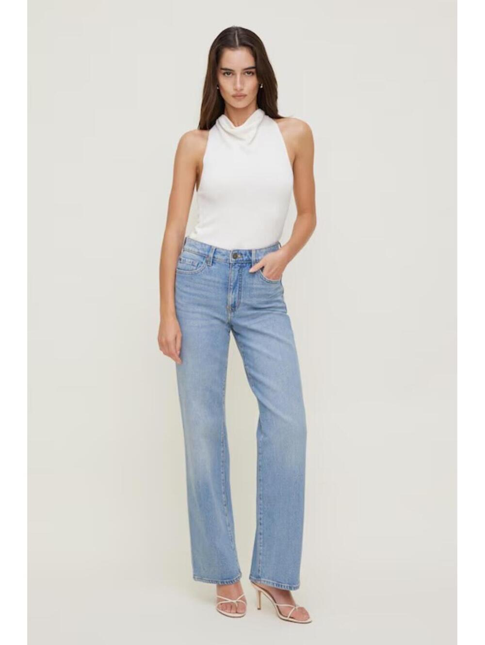 Dynamite Clothing Heidi Wide Leg Jeans